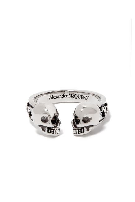 Twin Skull Ring